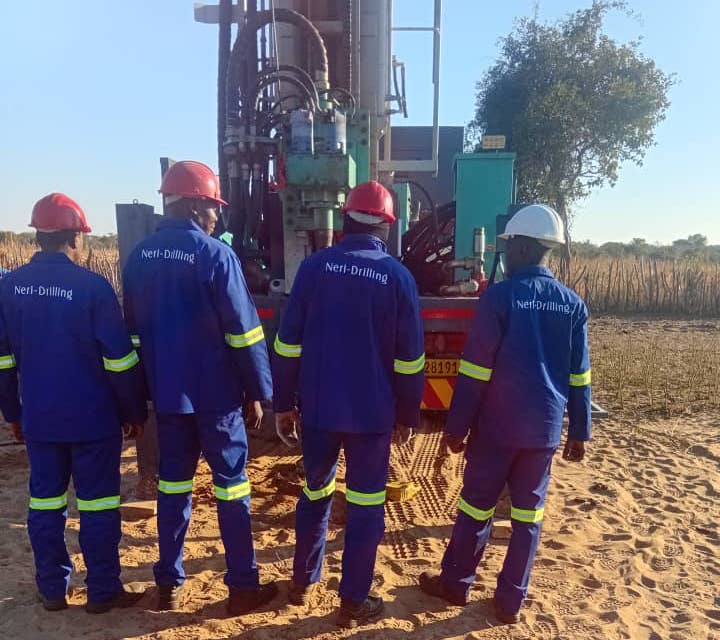 Drilling Team at Work
